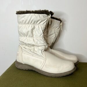 Totes Faux Fur Lined Waterproof Boots